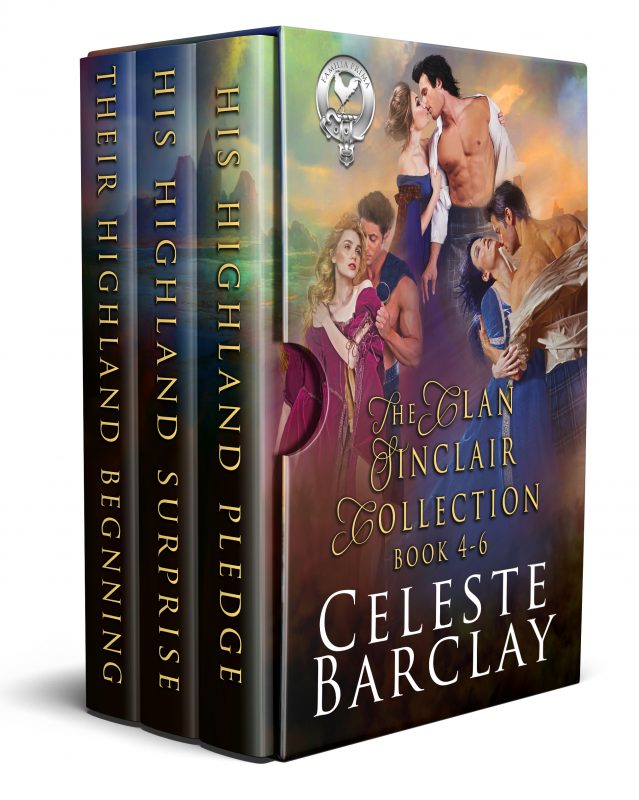 The Clan Sinclair Collection Books 4-6: A Steamy Highlander Romance Box Set